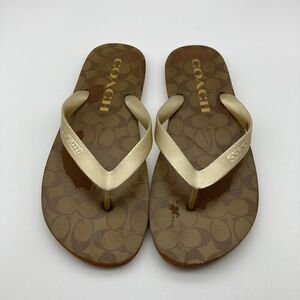 Coach Zak Signature C Sandals Size 8B